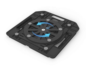 Hợp Thời Trang Máy Tính Xách Tay Đứng 360 Màn Hình Xoay Máy Tính Xách Tay Cơ Sở Chủ Di Động Gắn Văn Phòng Nhà Trường Máy Tính Xách Tay Máy Tính Có Thể Gập Lại Đứng - Product Image 4