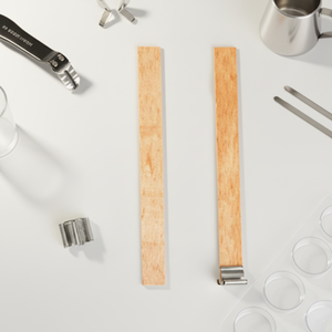 Mèche en <span class=keywords><strong>bois</strong></span> écologique pour bougies, mèche <span class=keywords><strong>plate</strong></span> crépitante pour bricolage, fournitures de fabrication de bougies en cire d'abeille et de soja, artisanat fait main - Product Image 2