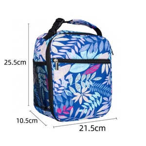 Sac isotherme réutilisable avec logo personnalisé, vente en gros, sacs à lunch portables en Oxford 300D pour aliments - Product Image 6
