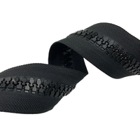 Vente en gros 10 #   Fermeture éclair double glissière en résine à dents géantes pour tentes et bagages