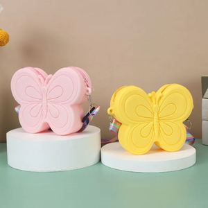 High Quality PVC Mini Coin Wallet Pouch Purse for Women Girls Cute <b>Kid</b> Kawaii Unique Fashion Zipper Customizable Wholesale - Product Image 5