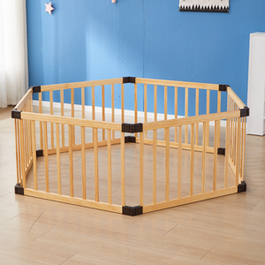 Penna da gioco portatile per bambini per bambini e bambini centro giochi di sicurezza in legno recinto per bambini strisciante interno box per bambini - Product Image 2