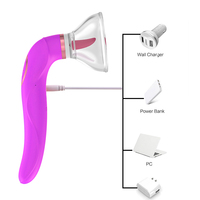 Zungen-Leck-Vibratoren Saug-Sexspielzeug für Frauen Weiblicher Masturbator Maschine Dildos Brustvergrößerer Massage Klitoris-Stimulator