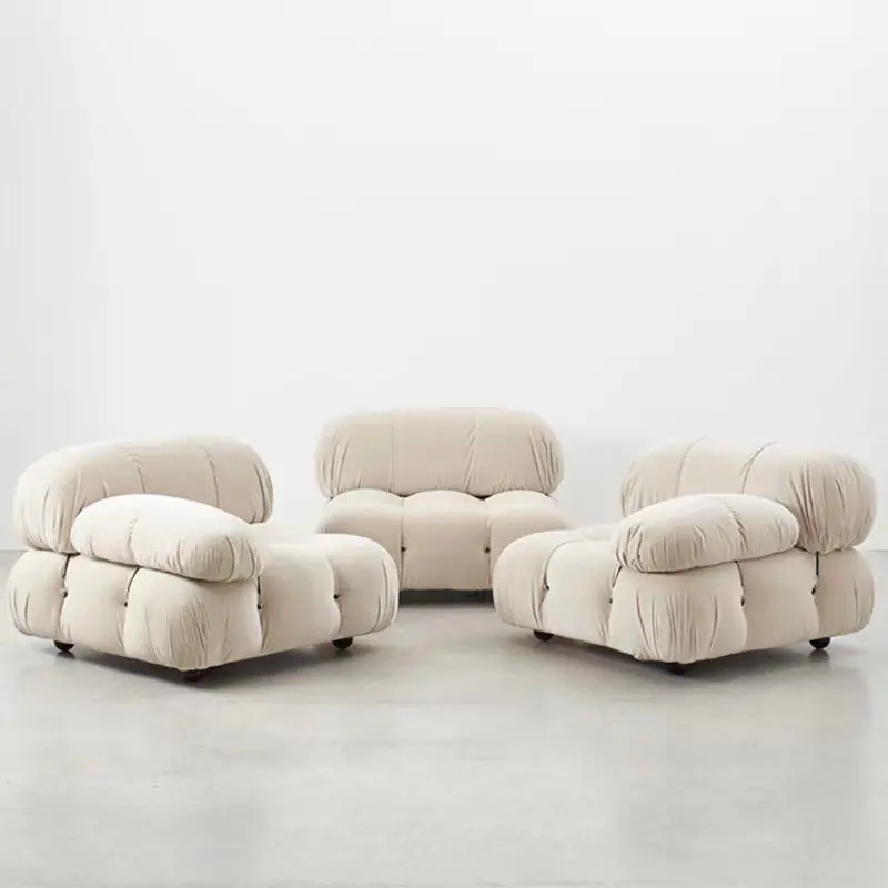 Nordic Modern Design Modulaire Sofa Huis Meubels Woonkamer Houten Sofa Set