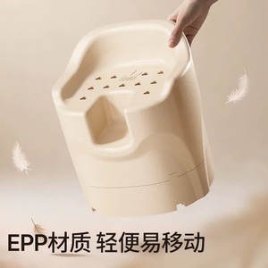 Chaise de douche Synocare 50x42x56cm, siège de salle de bain antidérapant pour la sécurité des personnes âgées - Product Image 4