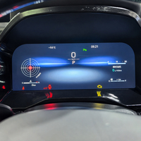 ZWNAV Écran LCD 12,3 pouces pour tableau de bord numérique Toyota HiAce 2021-2025 avec synchronisation Carplay, compteur de vitesse automatique, Plug-and-Play OEM