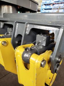 Pince télescopique extensible pour pelle hydraulique, neuve, avec moteur, pompe, engrenage et bras de levage - Product Image 3