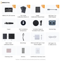 Escáner 3D Revopoint MIRACO Pro para Impresión 3D, Portátil, Precisión de 0.02 mm, 48 GB de RAM, USB Tipo-C, 2 Años de Garantía, 15 fps, Windows/Mac