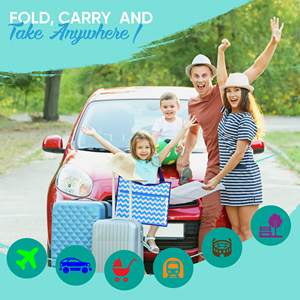 Échantillon gratuit Table de siège auto robuste et confortable Plateau de voyage pour siège auto Organisateur de voyage pour enfants Plateau de voyage pour tout-petits - Product Image 6