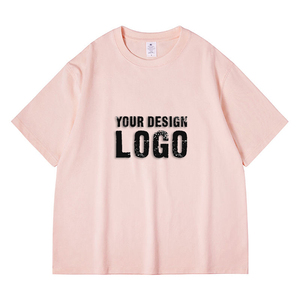 Camiseta Deportiva Holgada de Algodón con Estampado Personalizado, Color Sólido, Estilo Casual Urbano, Hombros Caídos, Lavada, Tallas Grandes para Hombre - Product Image 5