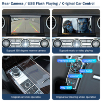 Interfaz Android Auto Road Top, Mirror Link Inalámbrico, Carplay para BOSCH Land Rover/Jaguar/Range Rover/Evoque/Discovery 2012-2016