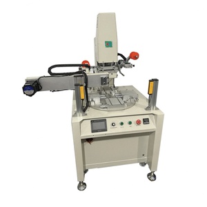Presse à Chaud Rotative Électrique Automatique à 4 Stations, Nouvelle Technologie pour le Marquage à Chaud, la Letterpress, les Casquettes, les Pièces Automobiles, le Plastique et l'Encre - Product Image 1