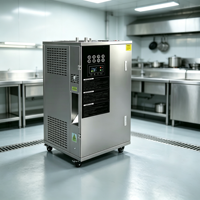 Générateur de vapeur électrique commercial 36KW 50kg/h 0.3MPa en acier inoxydable 304, économie d'énergie 20%-40%, chaudière pour cuisine commerciale