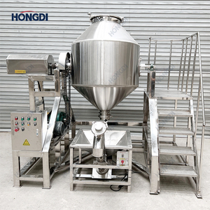 Food Grade Industrial Automatic 1000L Agitator Rotary Drum Dry Food Powder Mixer with Motor & Gear for Chemicals - Product Image 6