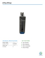 Módulo de Control de Posicionamiento de 4 Ejes P-an Smart PLC FP2-PP42 Serie FP2 Usado para Automatización Industrial