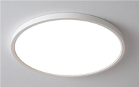 Panneau lumineux LED 36W 48W Dimmable 400x400 500x500 600x600 Rond Carré Mince pour Plafond