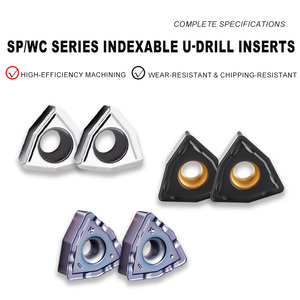 U型钻车刀 SPMG050204 WCMT050308 硬质合金刀片，用于铝/铸铁/硬化钢加工 - Product Image 2