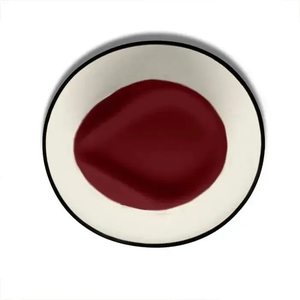 Chapeau Fedora en feutre de laine bicolore, couronne bordeaux, bord blanc, bande noire, unisexe, adulte, style européen, décontracté, quatre saisons, 56-58CM - Product Image 3