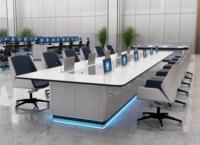 Kesino, fabricant de meubles de salle de conférence, console de centre de commande de sécurité LED modulaire intelligente personnalisée, design ergonomique