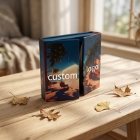 Boîte d'emballage personnalisée pour palette cosmétique, boîte en carton pour palette de fards à paupières, boîte d'emballage pour produits de beauté