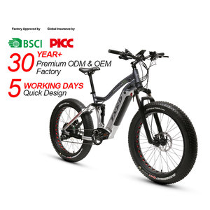 Full Suspension E MTB Bike Big Power Bike 48v 750W Motor Mountain for Sale E Tough Power Tech X9 Big Power Bike - Product Image 2