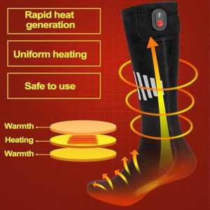 <span class=keywords><strong>Chaussettes</strong></span> de sport d'extérieur chauffantes réglables à trois vitesses avec batterie, respirantes, antidérapantes, durables, logo haut de gamme - Product Image 3