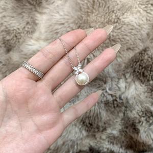 Collar de Plata de Ley S925 con Circonitas en Forma de Estrella, Cadena para Clavícula, Regalo para Mujer con Colgantes y Dijes de Primera Calidad - Product Image 1
