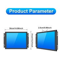 Monitor de Pantalla Táctil Capacitiva de 17 Pulgadas con Interfaz USB, Nuevo para Juegos, Serie de Fábrica en Venta