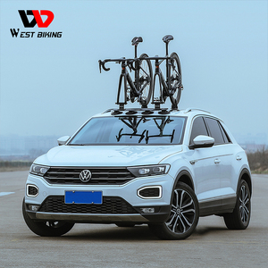 WEST BIKING Nuovo <span class=keywords><strong>Portabici</strong></span> da Tetto Auto in Lega di Alluminio con <span class=keywords><strong>Ventosa</strong></span> per Biciclette - Product Image 4