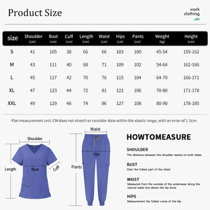 Uniformes Médicos Unisex al por Mayor, Conjunto <span class=keywords><strong>de</strong></span> Uniformes <span class=keywords><strong>de</strong></span> Enfermería <span class=keywords><strong>de</strong></span> Tela Suave, Poliéster y Elastano 150D, Elásticos en Cuatro Direcciones, Uniformes <span class=keywords><strong>de</strong></span> Doctor para Hospital - Product Image 5