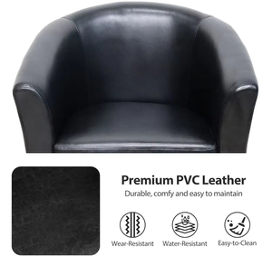 Fauteuils d'appoint en cuir brillant personnalisés pour hôtels, clubs, salles d'opéra, salons et salons d'exposition, fauteuils de salon et canapés pour enfants - Vente en gros - Product Image 4