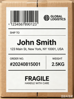 Label Barcode Perekat Kuat Lipat Kipas Thermal 100*80 Label Pengiriman Printer 40*60 Stiker Lipat Kipas Kertas Thermal
