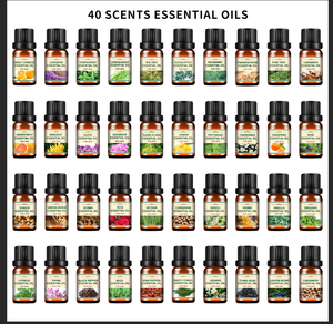 Ensemble d'huiles essentielles 100% naturelles en gros pour diffuseur d'arômes : lavande, romarin, orange, jasmin, menthe poivrée - Product Image 5