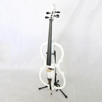 Stringed Instruments Cello for Sale High End Exquisite White Electric Cello