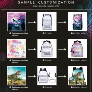 Sac à dos personnalisé pour adolescents et étudiants, avec logo sur mesure, sacs d'école décontractés, design de sac à dos pour filles et garçons - Product Image 3