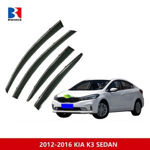 Déflecteurs de vitres latérales pour KIA K3 Berline / CERATO / FORTE 2012-2016 – Pare-pluie et déflecteurs de vent pour portières de voiture - Product Image 2
