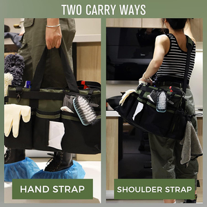 Wearable Cleaning Caddy, Cleaning Caddy Supplies Organizer for Housekeepers, <strong>Car</strong> Cleaning Tool Organizers Bag