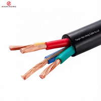 Kabel Fleksibel Berlapis Karet Ringan YQ Mobile EPR 300/300V 300/500V Inti Tembaga untuk Peralatan Listrik dan Penerangan