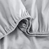 Parure de draps de luxe 1200TC personnalisée 100% coton, linge de lit pour hôtel et usage domestique