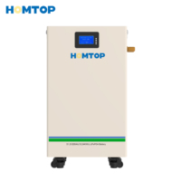 HOMTOP HTHES-W1-1000 Dispositif de stockage d'énergie familial 10 kWh avec batterie LiFePO4 haute performance, simple, IP54, CAN