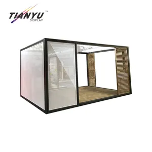 Pergola Sunroom Tự Động Systeme Mái Vật Liệu Gardenline Bar Thêm A Vào Một Sàn Hiện Có S 12X14 Gazebo Với Nhà Bếp Ngoài Trời