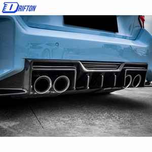 Pour BMW M2 G87 TAKD Style Diffuseur arrière en fibre de carbone sèche - Product Image 3