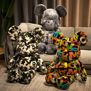 Mode Decoraties Geschenken Kleurrijke Knuffel Zacht Speelgoed Pluche Teddybeer
