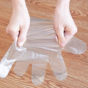 Guantes Desechables de HDPE Grueso Personalizados, Impermeables y Ecológicos para Preparación de Alimentos, Jardinería, Limpieza y Uso Doméstico - Product Image 3