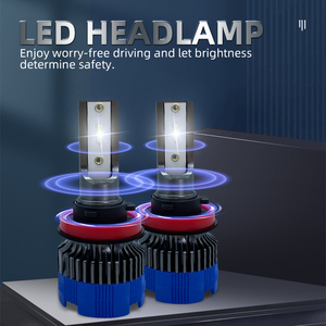 หลอดไฟหน้า LED 6000K <span class=keywords><strong>V12</strong></span> 9005 HB3 H4บรรจุภัณฑ์แบบกำหนดเองและรับประกัน2ปีอะไหล่ไฟหน้ารถ - Product Image 5