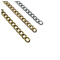 Chaînes de sac en aluminium 2.4, chaînes d'extension pour bandoulière, chaînes décoratives - Accessoires pour sacs et vêtements