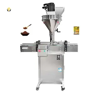 FillinMachine Automatic Bottle Coffee Flour Chilli Detergent Milk Powder Filler Auger Screw Granule Powder Filling Machine