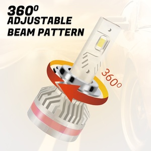 Ugt20 120W 22000LM siêu sáng <span class=keywords><strong>Led</strong></span> Đèn Pha Bóng đèn H3 H4 H7 CANBUS sẵn sàng IP68 không thấm nước mát trắng nhà máy trực tiếp CE ROHS <span class=keywords><strong>ECE</strong></span> - Product Image 5