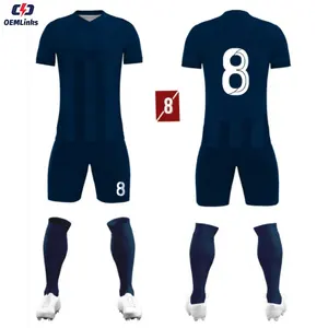 Ropa de fútbol Premium personalizada Sublimación Camisetas de fútbol personalizadas Uniformes de equipos deportivos Juego de fútbol de Tailandia Equipo deportivo