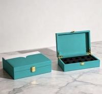 Boîte carrée rigide de luxe sur mesure, avec gaufrage UV, écologique, pour emballages cadeaux de parfums, de bijoux et de produits de beauté